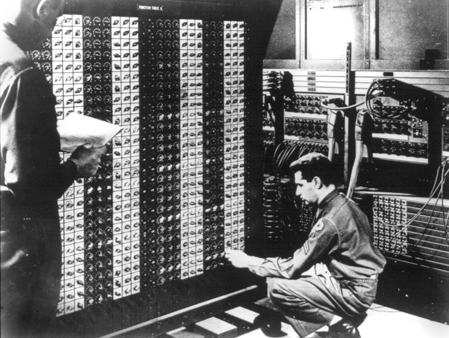 Первый компьютер в мире ЭНИАК
